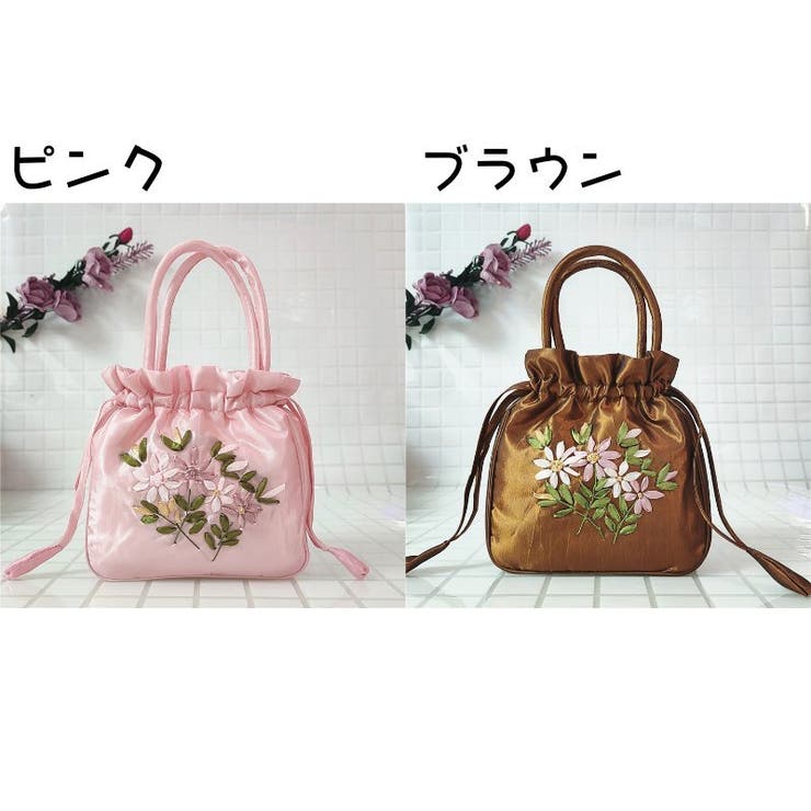 ハンドバッグ 巾着バッグ 手提げバッグ | PlusNao | 詳細画像14 