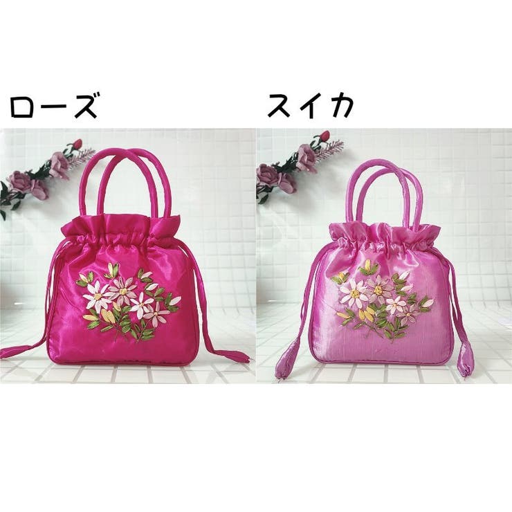 ハンドバッグ 巾着バッグ 手提げバッグ | PlusNao | 詳細画像15 