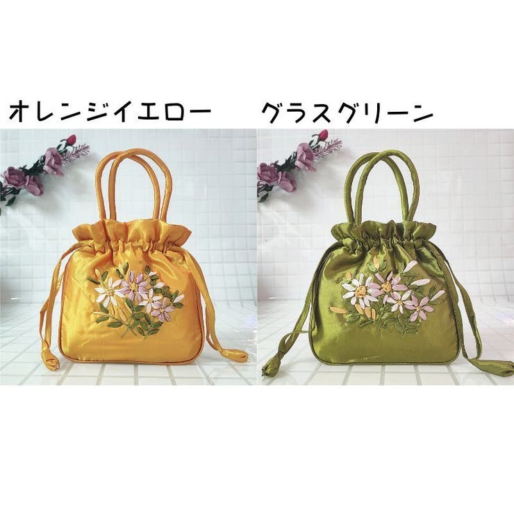 ハンドバッグ 巾着バッグ 手提げバッグ | PlusNao | 詳細画像17 