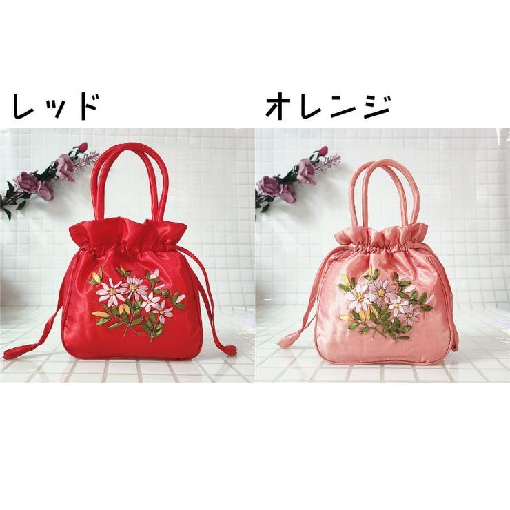 ハンドバッグ 巾着バッグ 手提げバッグ | PlusNao | 詳細画像19 