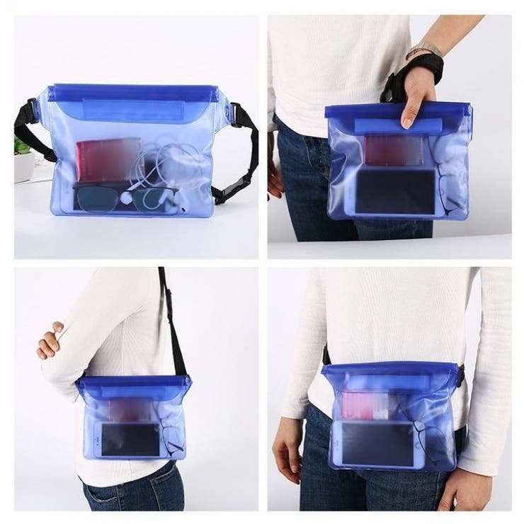 防水バッグ 防水ポーチ ウエストポーチ | PlusNao | 詳細画像4 