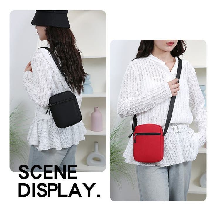 ミニショルダーバッグ スマホポーチ レディース | PlusNao | 詳細画像5 