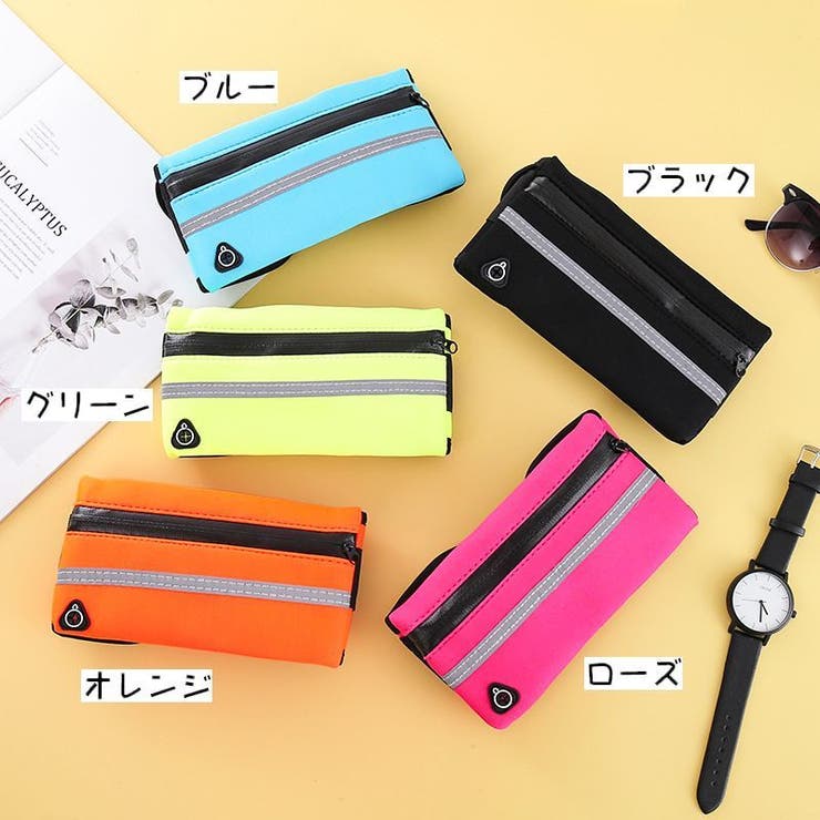 ランニングポーチ ウエストポーチ ランニングバッグ | PlusNao | 詳細画像16 