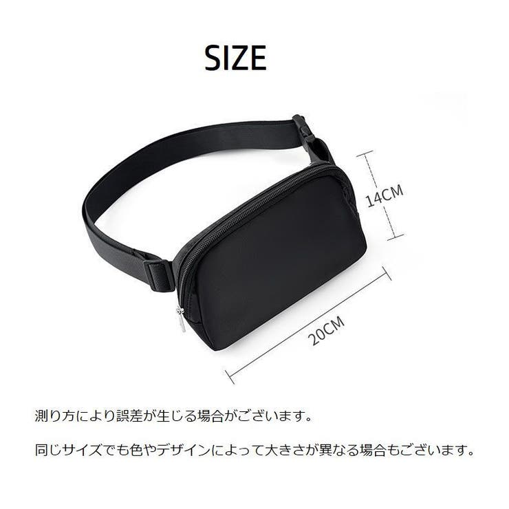 ボディバッグ ウエストポーチ 鞄[品番：FQ000217719]｜PlusNao