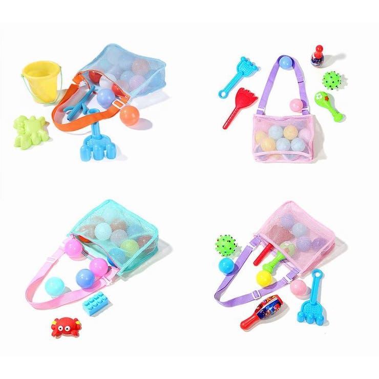 プールバッグ ビーチバッグ メッシュバッグ | PlusNao | 詳細画像4 