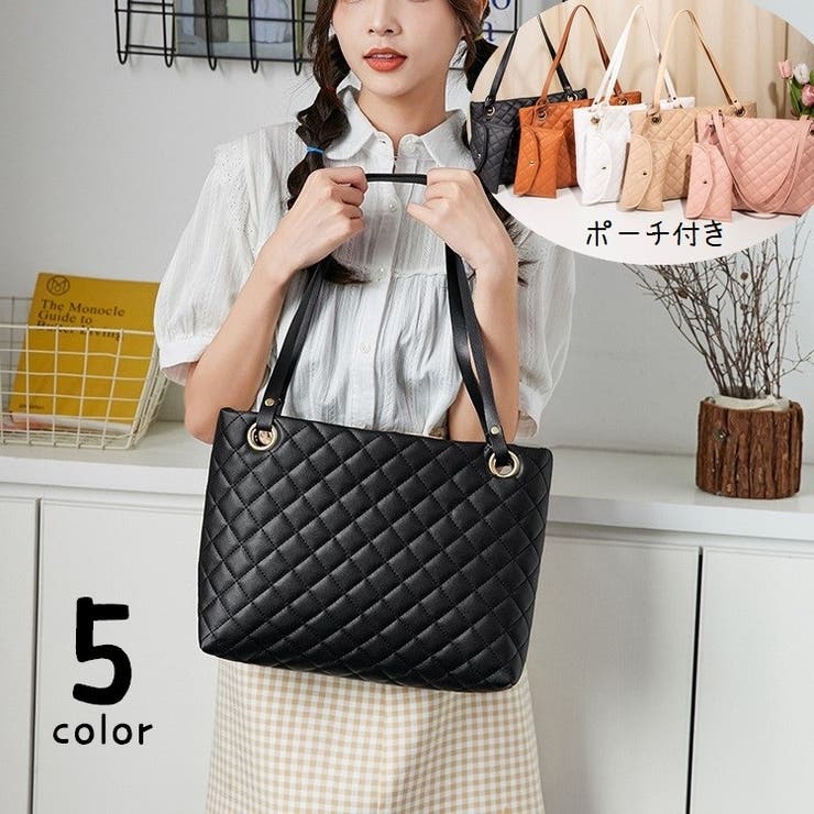 トートバッグ ポーチ付き レディース | PlusNao | 詳細画像1 