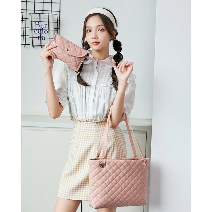 トートバッグ ポーチ付き レディース | PlusNao | 詳細画像2 