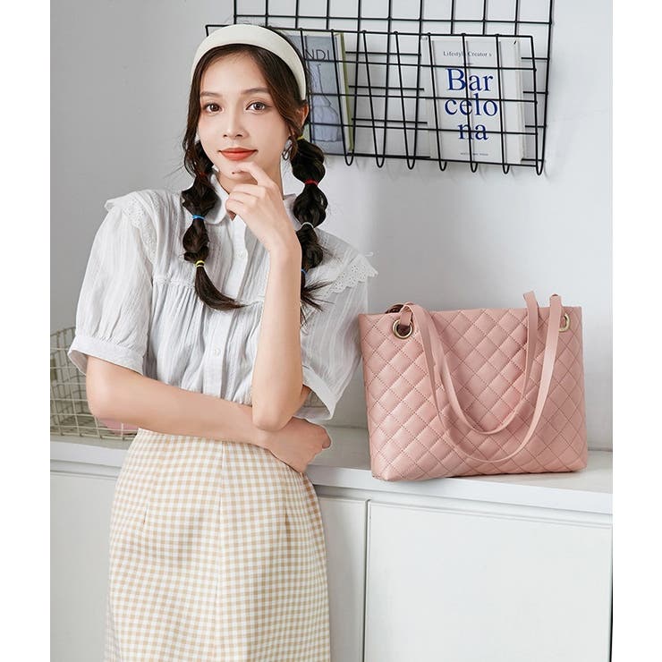 トートバッグ ポーチ付き レディース | PlusNao | 詳細画像4 