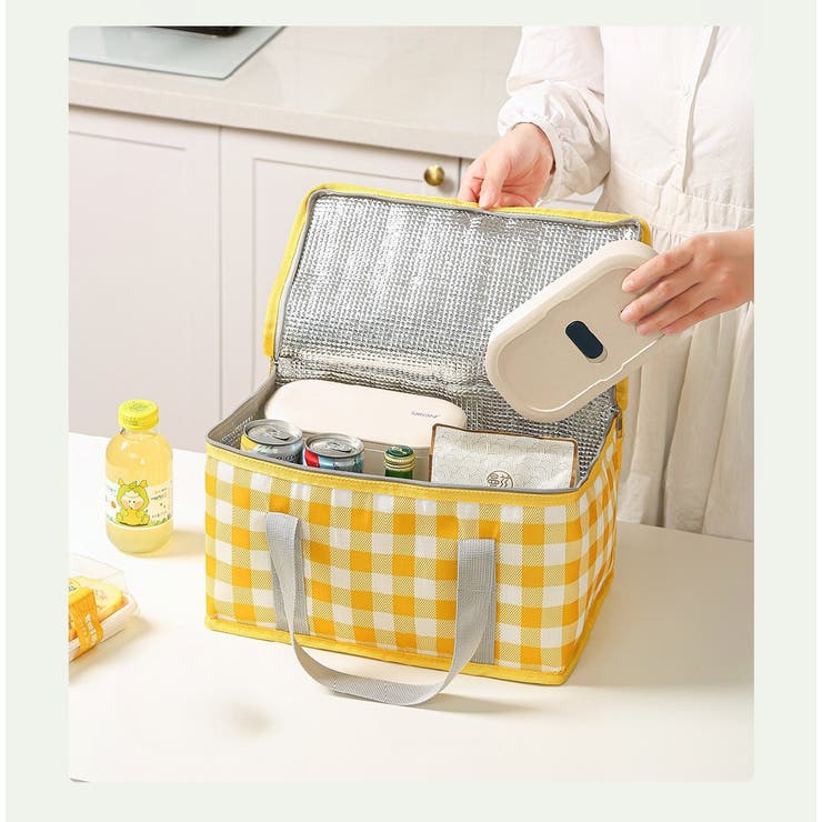 保温保冷バッグ ピクニックバッグ クーラーバッグ | PlusNao | 詳細画像3 