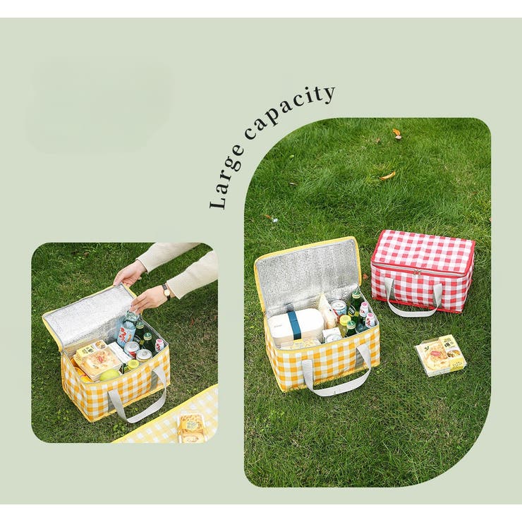 保温保冷バッグ ピクニックバッグ クーラーバッグ | PlusNao | 詳細画像7 