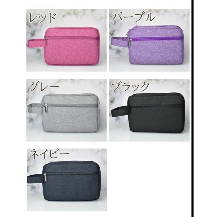 セカンドバッグ トラベルポーチ レディース | PlusNao | 詳細画像14 