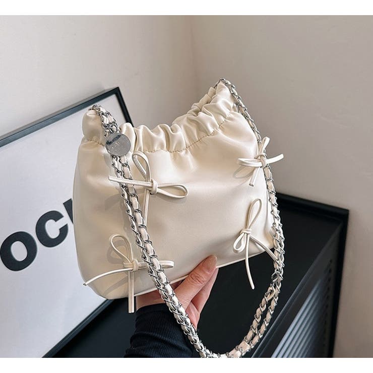 ショルダーバッグ 巾着バッグ 肩掛け | PlusNao | 詳細画像13 