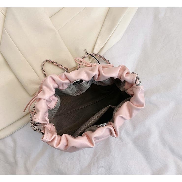 ショルダーバッグ 巾着バッグ 肩掛け | PlusNao | 詳細画像17 