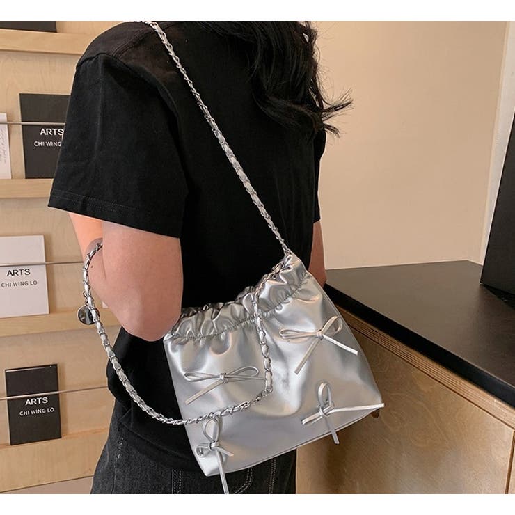 ショルダーバッグ 巾着バッグ 肩掛け | PlusNao | 詳細画像2 