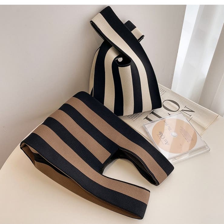 トートバッグ ハンドバッグ ニットバッグ | PlusNao | 詳細画像3 