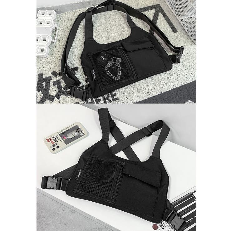 ボディバッグ チェストバッグ タクティカルバッグ | PlusNao | 詳細画像10 