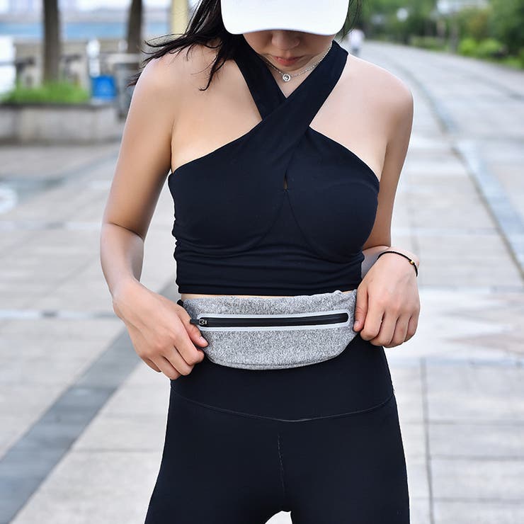 ランニングポーチ ウエストポーチ ヒップバッグ | PlusNao | 詳細画像3 