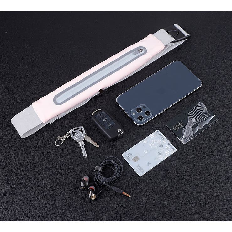 ランニングポーチ ウエストポーチ ヒップバッグ | PlusNao | 詳細画像5 