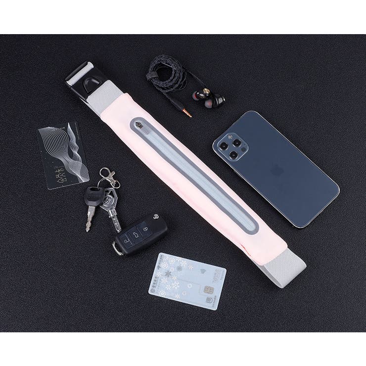 ランニングポーチ ウエストポーチ ヒップバッグ | PlusNao | 詳細画像7 