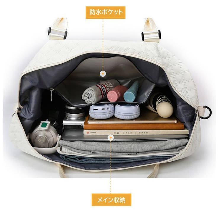 ボストンバッグ 旅行バッグ トラベルバッグ | PlusNao | 詳細画像10 