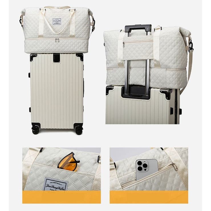 ボストンバッグ 旅行バッグ トラベルバッグ | PlusNao | 詳細画像11 