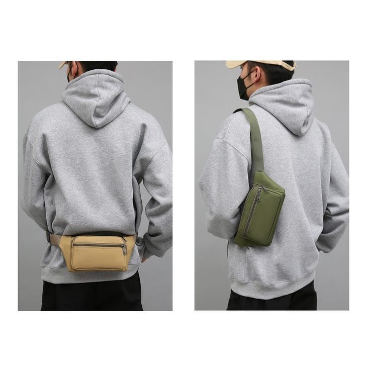 ウエストバッグ ウエストポーチ ボディバッグ | PlusNao | 詳細画像3 