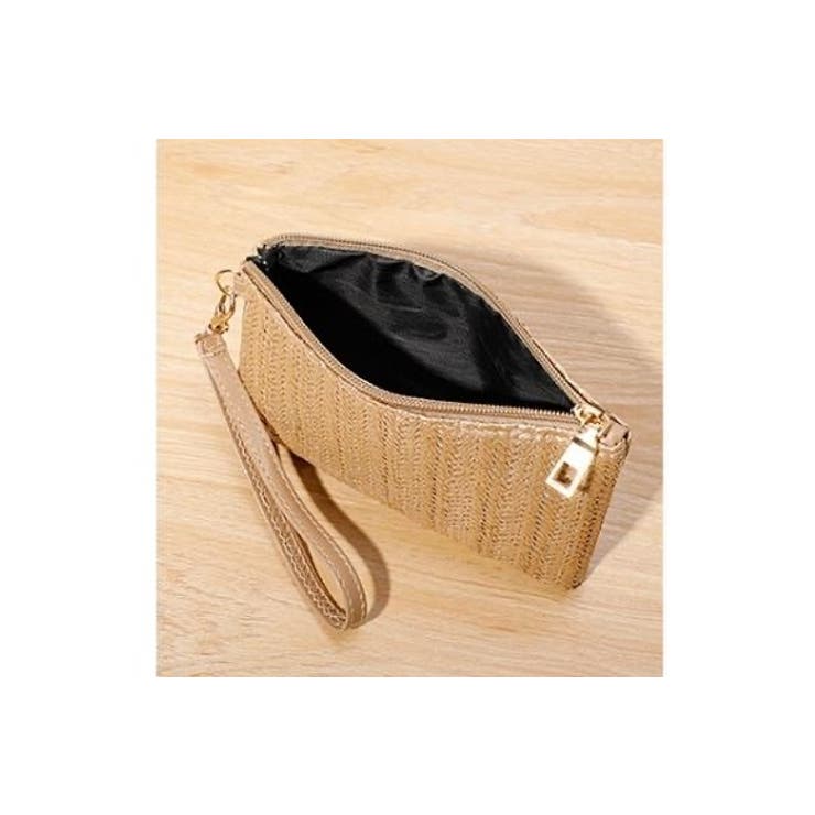 クラッチバッグ ストローバッグ レディース | PlusNao | 詳細画像12 