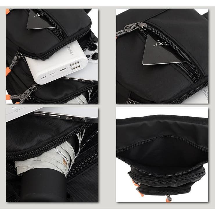 ウエストバッグ レッグポーチ ウエストポーチ | PlusNao | 詳細画像15 