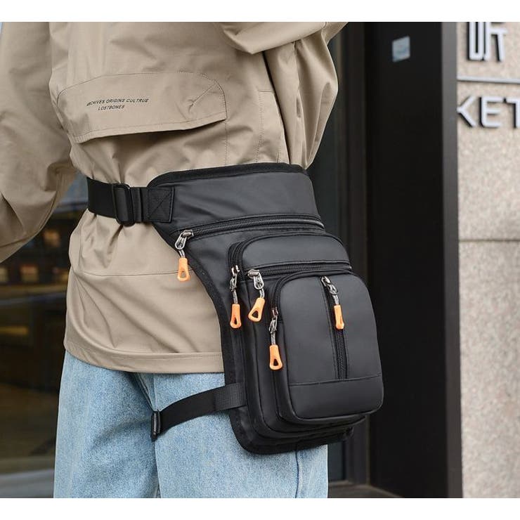 ウエストバッグ レッグポーチ ウエストポーチ | PlusNao | 詳細画像3 