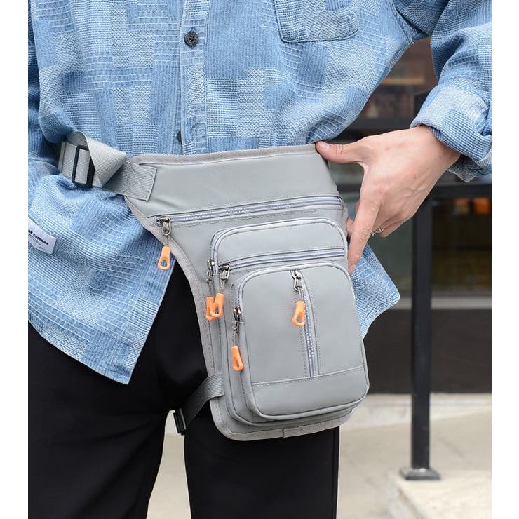 ウエストバッグ レッグポーチ ウエストポーチ | PlusNao | 詳細画像6 