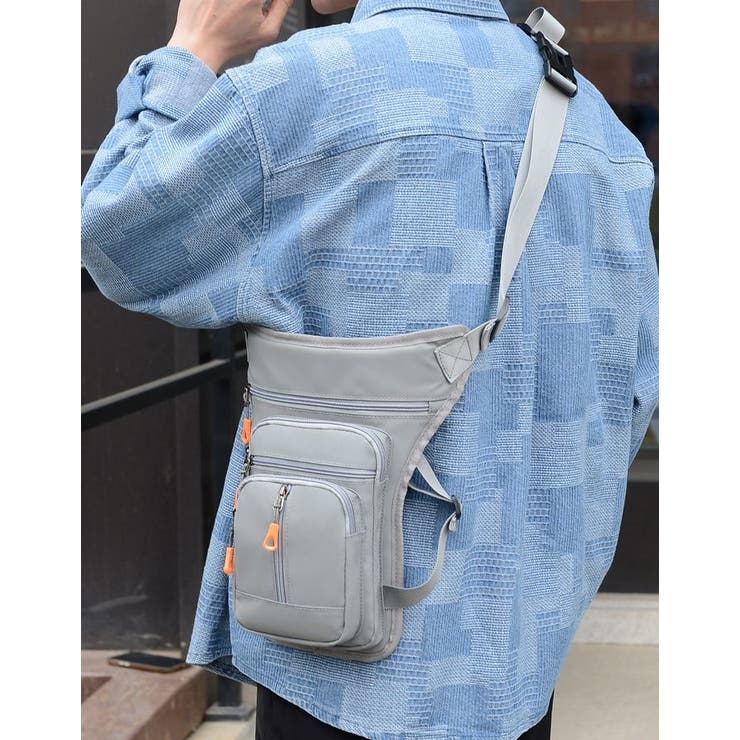 ウエストバッグ レッグポーチ ウエストポーチ | PlusNao | 詳細画像8 