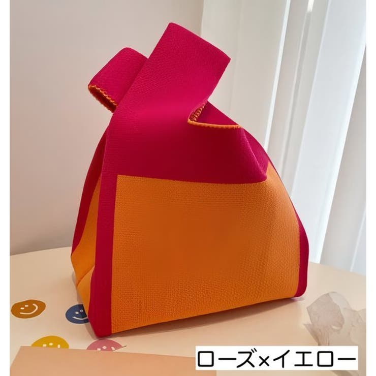 トートバッグ ハンドバッグ ニットバッグ | PlusNao | 詳細画像12 