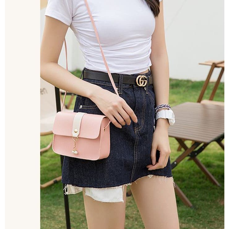 ミニショルダーバッグ ポシェット レディース[品番：FQ000204668