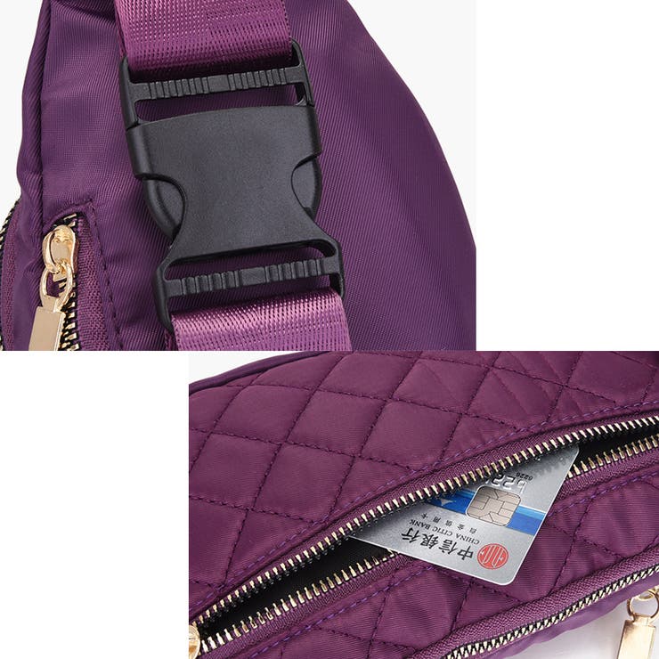 ボディバッグ ウエストポーチ レディース | PlusNao | 詳細画像18 