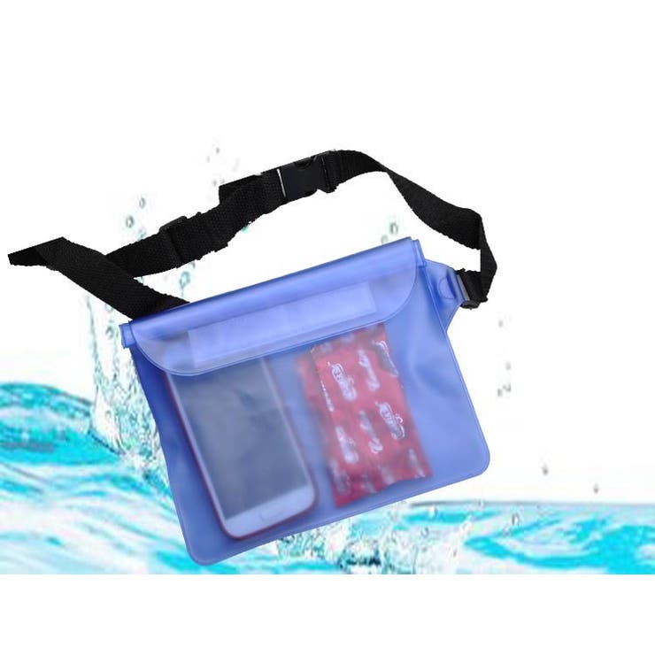 ウエストポーチ 防水ポーチ ビーチポーチ | PlusNao | 詳細画像3 