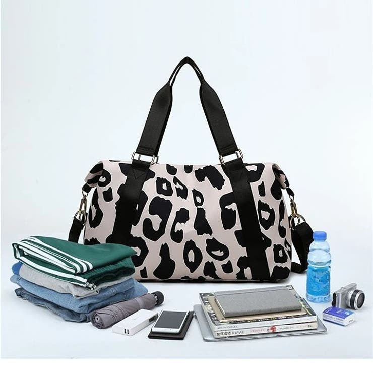 ボストンバッグ ショルダーストラップ付 キャリーオンバッグ | PlusNao | 詳細画像11 