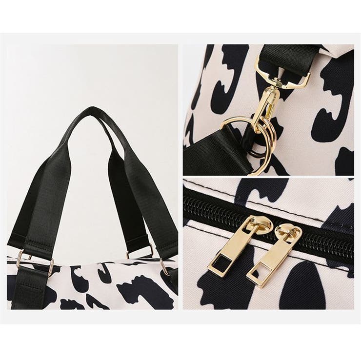 ボストンバッグ ショルダーストラップ付 キャリーオンバッグ | PlusNao | 詳細画像14 