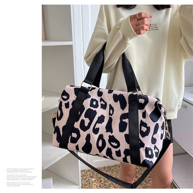 ボストンバッグ ショルダーストラップ付 キャリーオンバッグ | PlusNao | 詳細画像5 