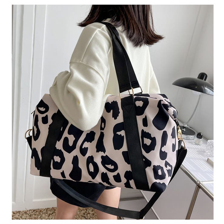 ボストンバッグ ショルダーストラップ付 キャリーオンバッグ | PlusNao | 詳細画像6 