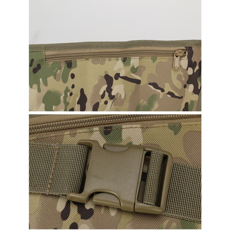 ウエストポーチ ウエストバッグ 男女兼用 | PlusNao | 詳細画像16 