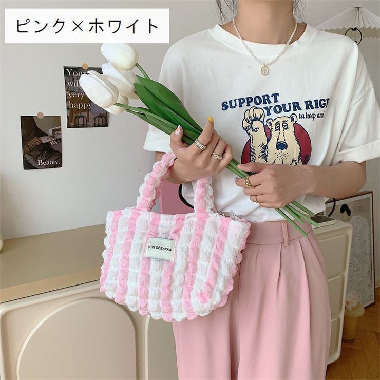 ポップコーンバッグ トートバッグ レディース | PlusNao | 詳細画像18 