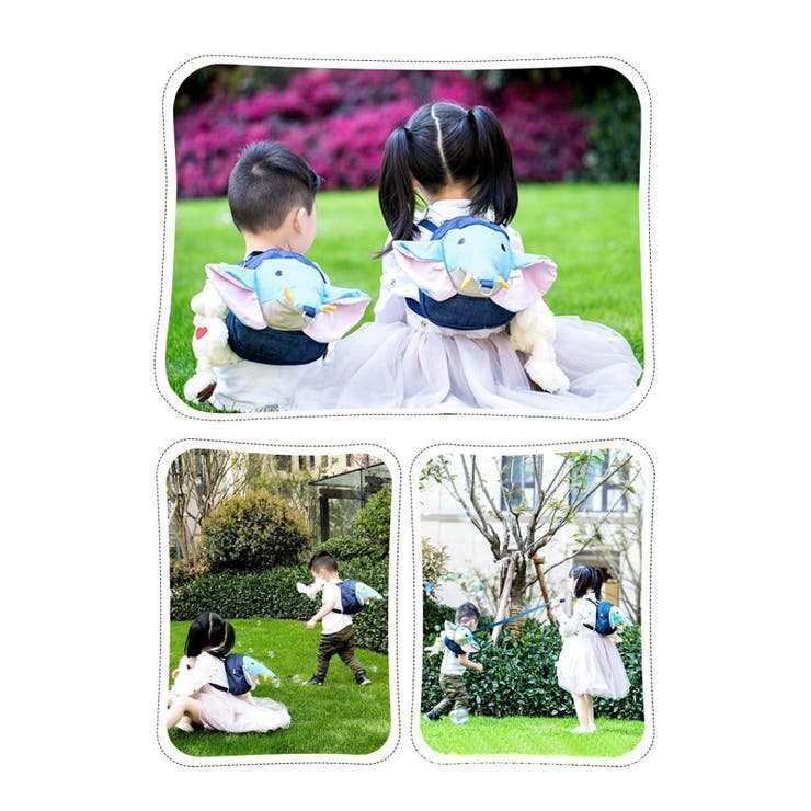 リュックサック リュック 迷子防止紐付き | PlusNao | 詳細画像2 