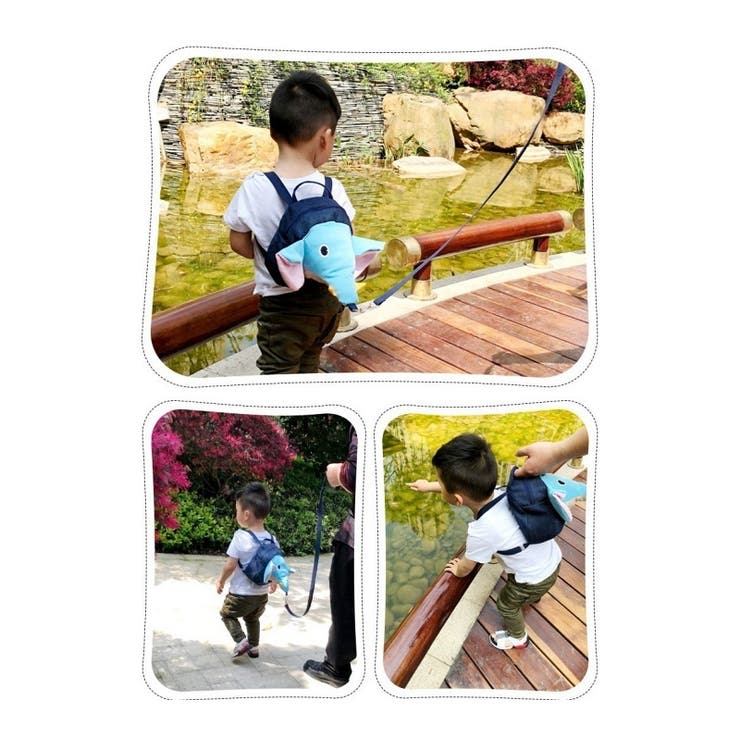 リュックサック リュック 迷子防止紐付き | PlusNao | 詳細画像3 