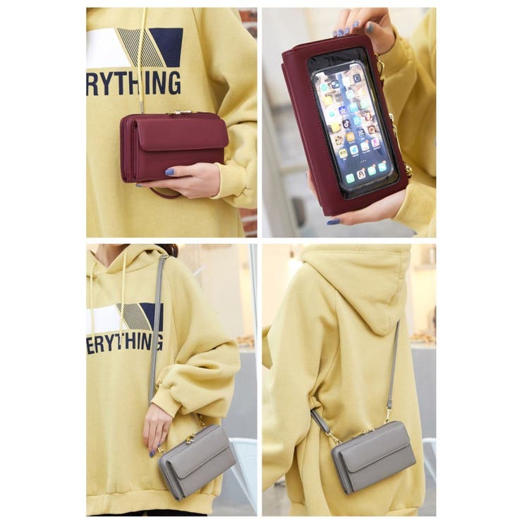 2wayバッグ スマホポーチ ミニショルダーバッグ | PlusNao | 詳細画像5 