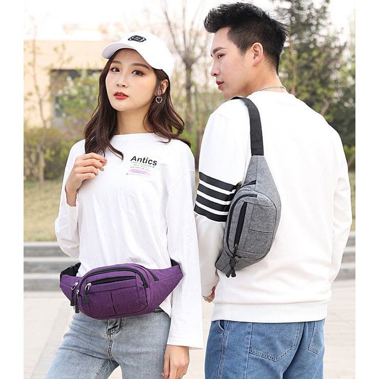 ボディバッグ ウエストバッグ ウエストポーチ | PlusNao | 詳細画像2 