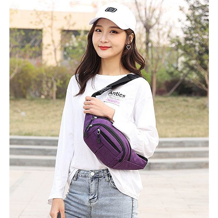 ボディバッグ ウエストバッグ ウエストポーチ | PlusNao | 詳細画像5 