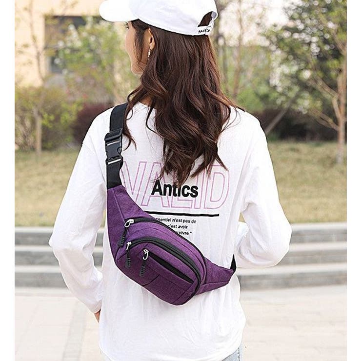 ボディバッグ ウエストバッグ ウエストポーチ | PlusNao | 詳細画像6 