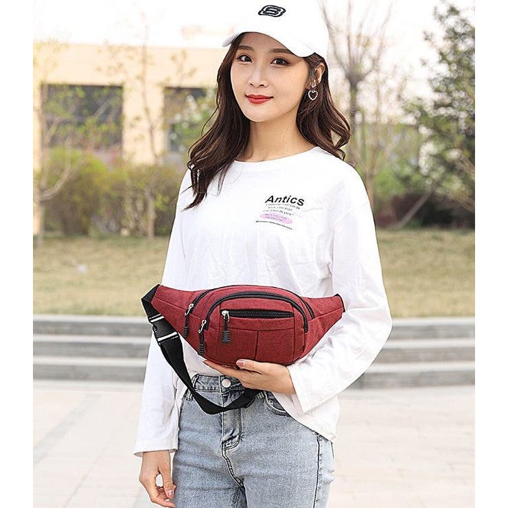 ボディバッグ ウエストバッグ ウエストポーチ | PlusNao | 詳細画像7 