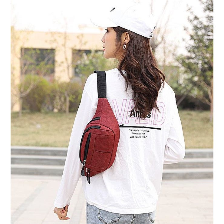 ボディバッグ ウエストバッグ ウエストポーチ | PlusNao | 詳細画像8 