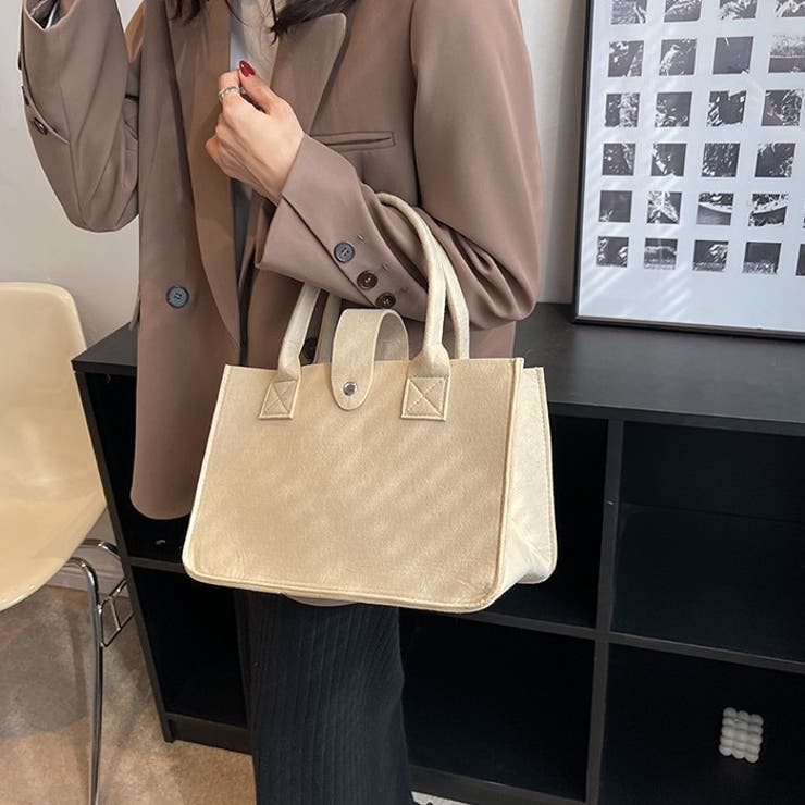 トートバッグ フェルトバッグ レディース | PlusNao | 詳細画像3 